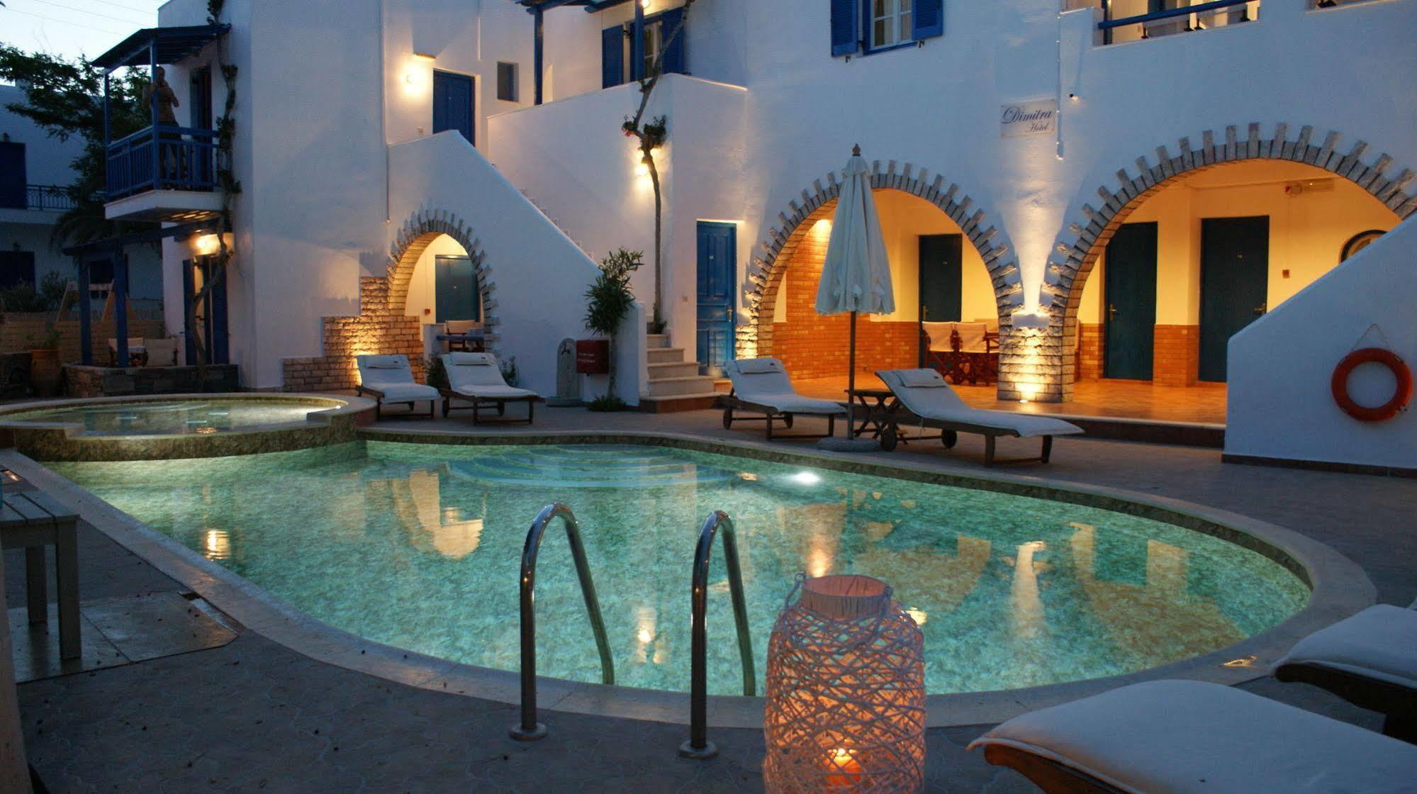 Dimitra Hotel Agios Prokopios (Naxos) Exterior foto